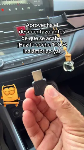 🚗✨ ¡Despídete de los cables! Convierte tu CarPlay o Android Auto a 100 % inalámbrico en segundos con este adaptador 2 en 1. Conexión rápida, baja latencia y plug & play para que tu manejo sea más cómodo y seguro. 🔌➡️📶 ¡Haz de cada viaje una experiencia smart! #CarPlayInalámbrico #AndroidAutoWireless #GadgetParaAuto #ConducciónInteligente #TechParaConductores
