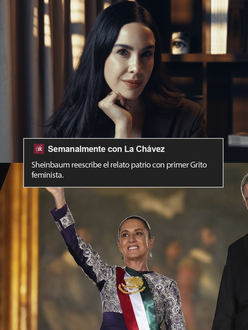 Un momento histórico. #semanalmenteconlachavez