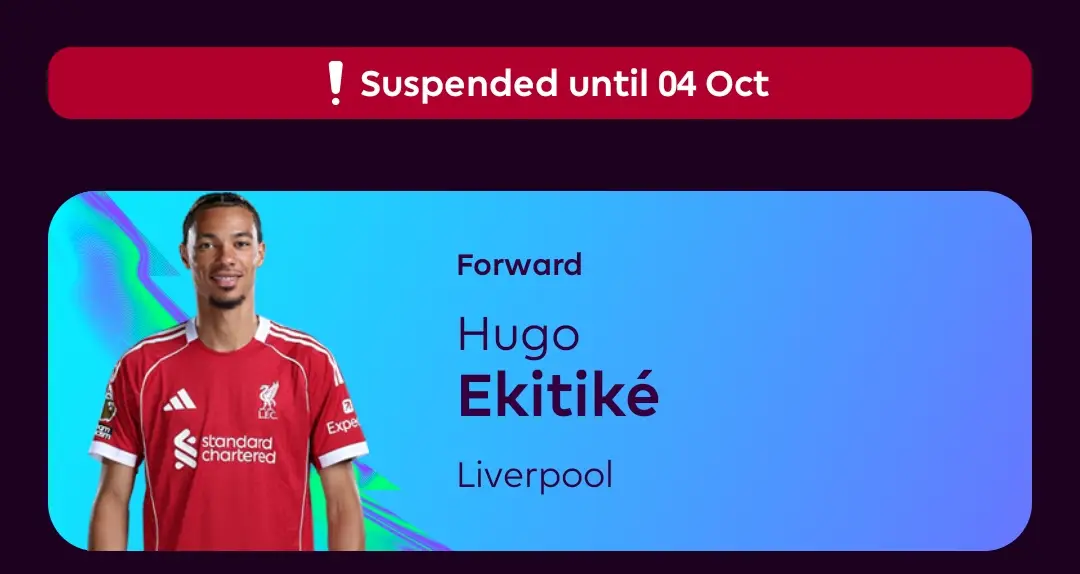 طرد #ايكيتيكي ومش هيلعب ماتش كريستال بالاس ، نموذج حقــير بجد #الدوري_الانجليزي #فانتازي #ليفربول #البريميرليج 