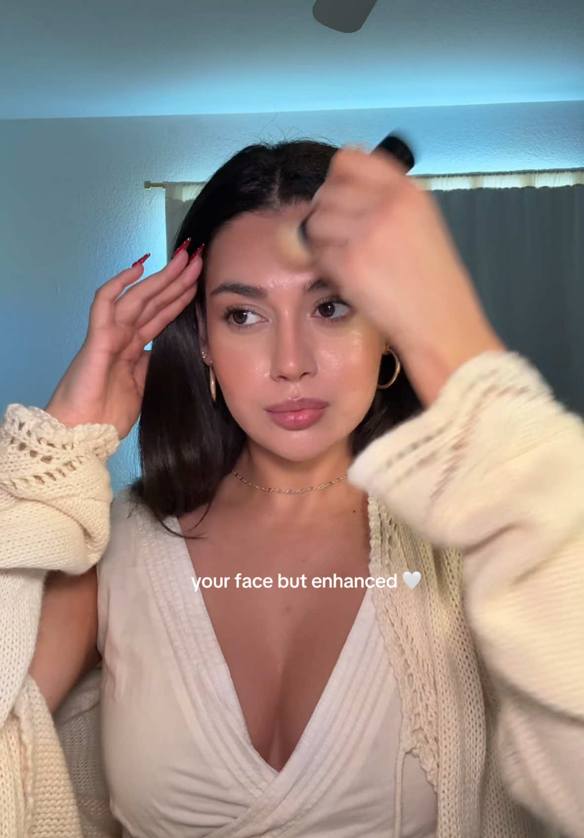 this 🥹🤍                                                                             #makeup #naturalmakeuplook #beautytips #girlhood #fyp 