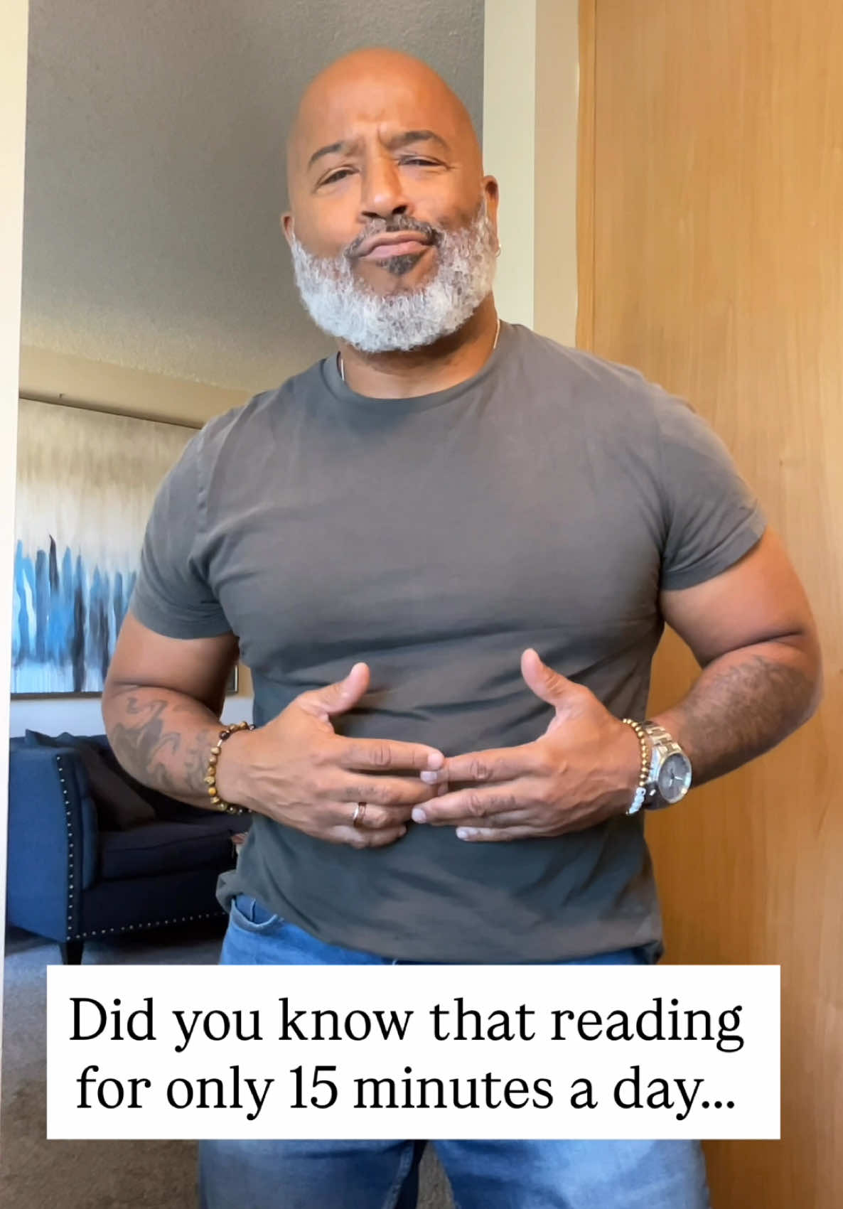 Everyone can sacrifice 15 minutes for a smarter and more well rounded YOU!  The number of books you’ll read by dedicating 15 minutes a day:  *  Average reading speed: Around 200-250 words per minute. *  Average book length: About 90,000 words (300 pages). Estimate: *  15 minutes × 200 words = 3,000 words per day. *  90,000 words ÷ 3,000 words/day = 30 days per book. So, you’d finish roughly 12 books per year with this schedule, depending on book length and reading speed. LET’S GO!!!!! #read #ReadOrElse #ganggang