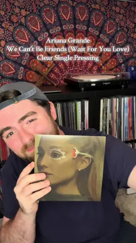 This song right here is one of my favorites songs ever made. I have never related so much to a song before that it made me bawl on top of watching the music video! Ariana will forever be that girl and I know she will be performing this when I see her in ATL!🤍🤍🤍🤍 @arianagrande #arianagrande #vinylcheck #popmusic #vinylrecords 