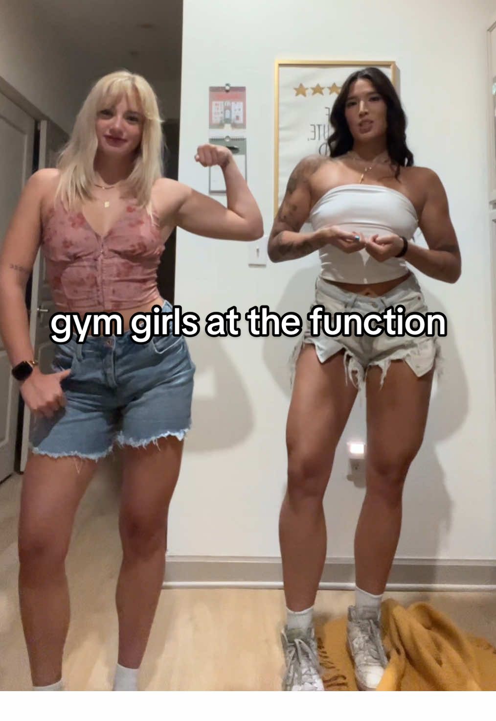 not me dragging the whole carpet with me 😭 @Karly Hartz #gymgirls #girlsnightout #gymrats 