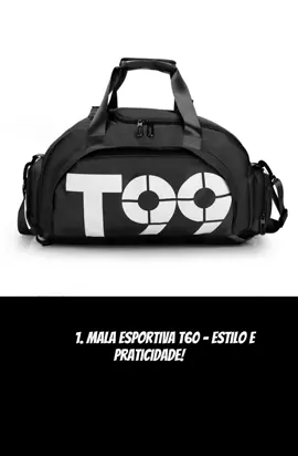 Bolsa esportiva T60 🏋️‍♂️ perfeita para academia, futebol e viagens curtas. Resistente, espaçosa e com design moderno. Leve tudo o que você precisa com praticidade e estilo! ✨ Hashtags: #MochilaFitness #BolsaEsportiva #Academia #Futebol #Estilo  