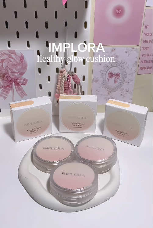 Cushion ringan, coverage mantul, harga bersahabat — yes, itu Cushion Implora! 💖 @Implora Cosmetics  #BeraniJadiAku #HealthyGlowCushion