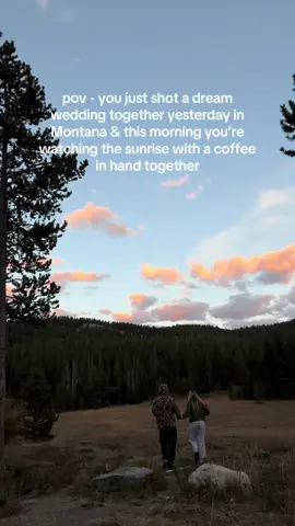 working with your spouse is a gift #weddingphotographers #montana 