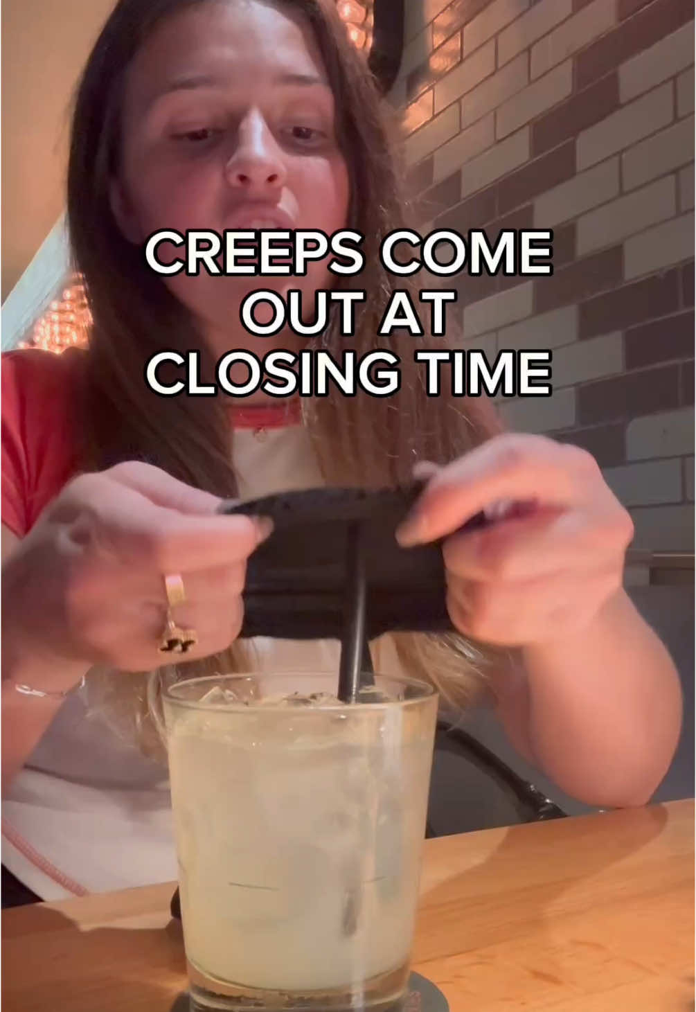 Creeps come out at closing time… #safety 