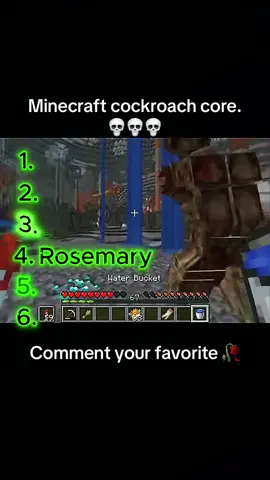 Minecraft dancing cockroach core compilation💀💀💀#Minecraft #minecraftmemes #core USA Mexico 