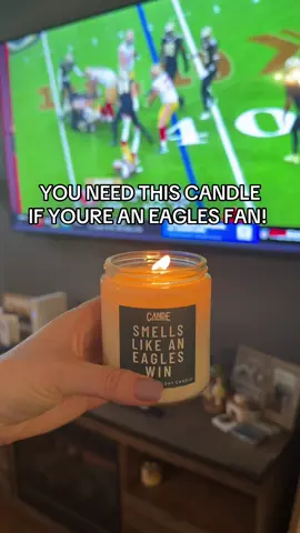 Eagles record this year? 🦅 3-0 baby!! Get your game day candle eagles fans 👏 hasn’t steered me wrong. #eagles #philadelphiaeagles #eaglesnation #eaglesfans #gobirds #flyeaglesfly #tiktokshoprestock #tiktokshopcreatorpicks  