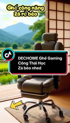 DECHOME Ghế Gaming Công Thái Học #hot #xuhuong #thinhhanh 