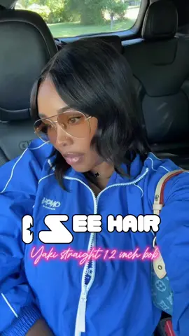 Short hair, MAJOR attitude 💃🏾💕 This layered yaki straight bob is givin’ natural scalp realness 🙌🏾 … no stylist, no stress, just throw it on & GO! 🚀💖 #BobSeason #iseehair #bobwig Don’t walk, RUN 👟 to grab yours before it sells out again 🔥 @ISEEHAIR 