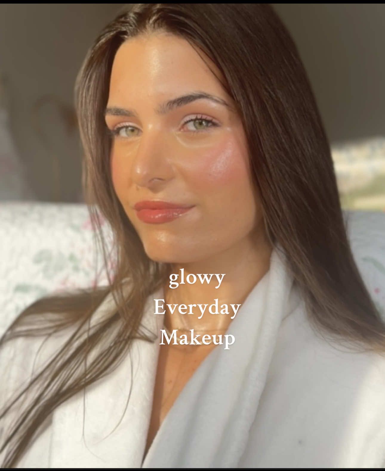 A girl can dream right? I’ve always loved @Vogue’s makeup videos so here’s my recreation with my glowy makeup look! 🩷  Products: @rhode skin Glazing mist and milk  @Beekman 1802 SolarMilk  @Fenty Beauty Eaze drop Skintint  @Versed Skin Skin solution concealer  @Morphe Cosmetics Shapelifter @tarte cosmetics Scult Tape  @Armani beauty Cheek tint  @Patrick Ta Beauty Highlighter “baby” @Huda Beauty Icy Nude palette  @pradabeauty Pradascope mascara  @Jones Road Beauty Pink rose lipstick and liner  @Gisou lip oil  #makeup #makeuptutorial #glowymakeup #glowyskin #naturalmakeup #vogue #makeuplooks #makeupcontentcreator 