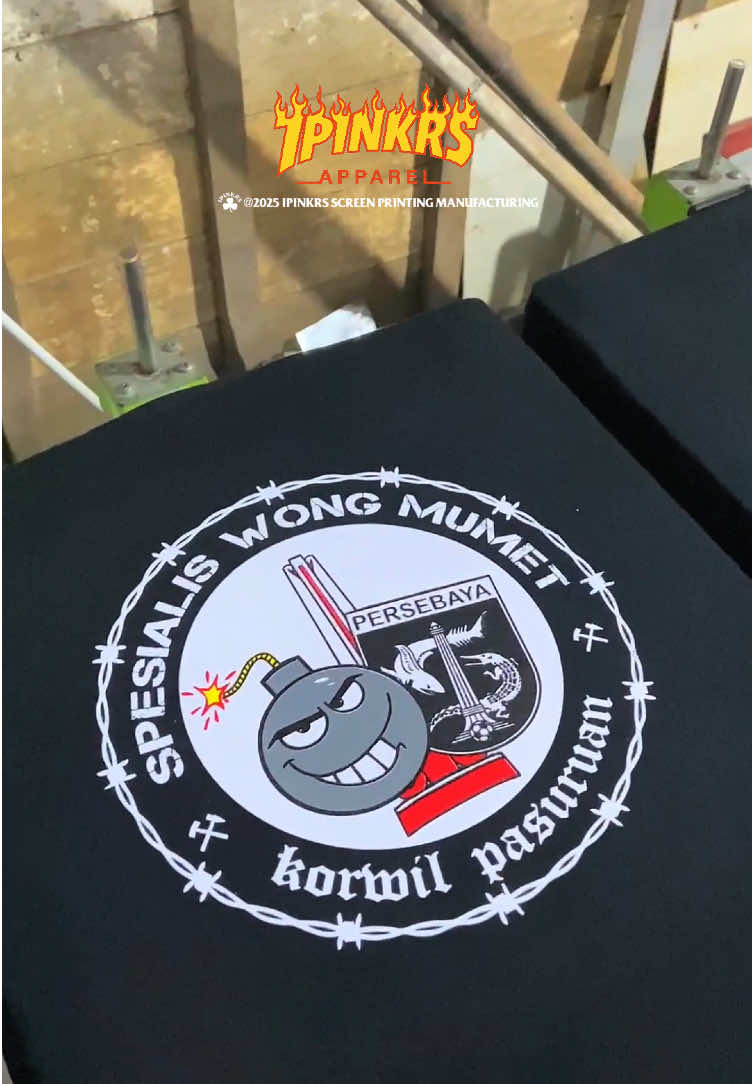 salam satu nyali WANI👊🏼🐊 #sablonkaos #bonek #persebaya 