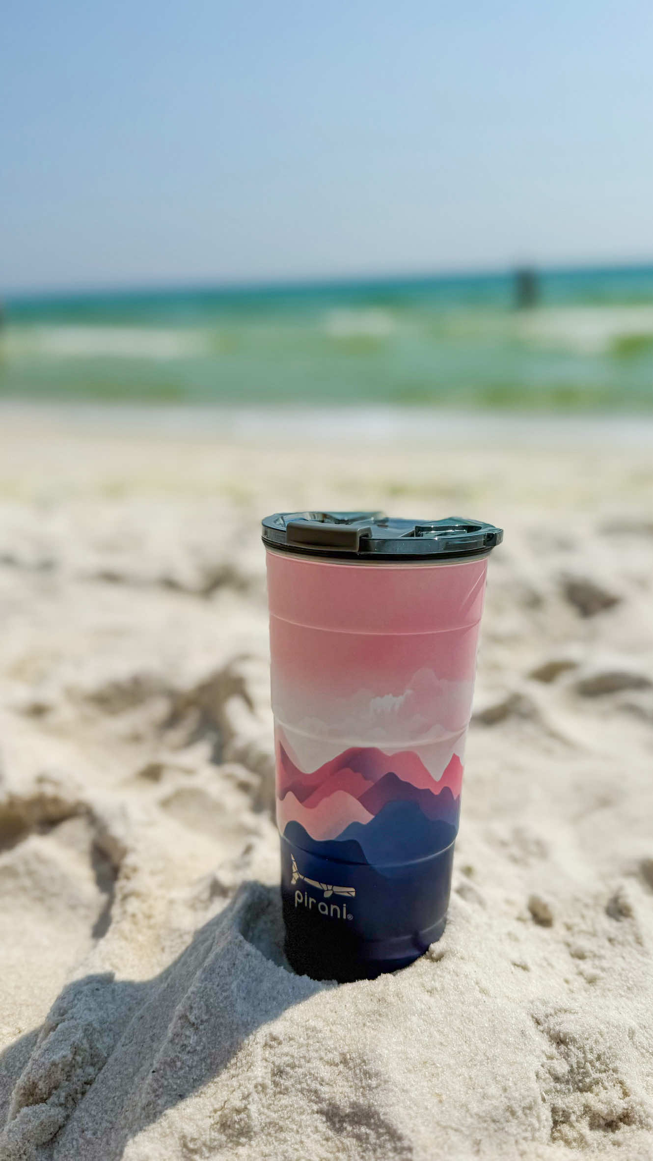 ☀️ Beach days just got an upgrade! Meet the new & improved Pirani 2.0 tumbler 🙌 Threaded design + screw-on lid = no spills & works even better with bubbly drinks, coffee, or tea. I took mine to the beach and it kept my drink ice cold all afternoon 🏖️🥤 The perfect everyday, travel-friendly cup that’s also helping reduce single-use waste 💚 Link is in my profile ✨ Use my code SIPSTOSUGARS for 15% off your own! #PiraniLife #EcoFriendlyLiving #BeachVibes #SustainableLifestyle #TravelCup  @piranilife 