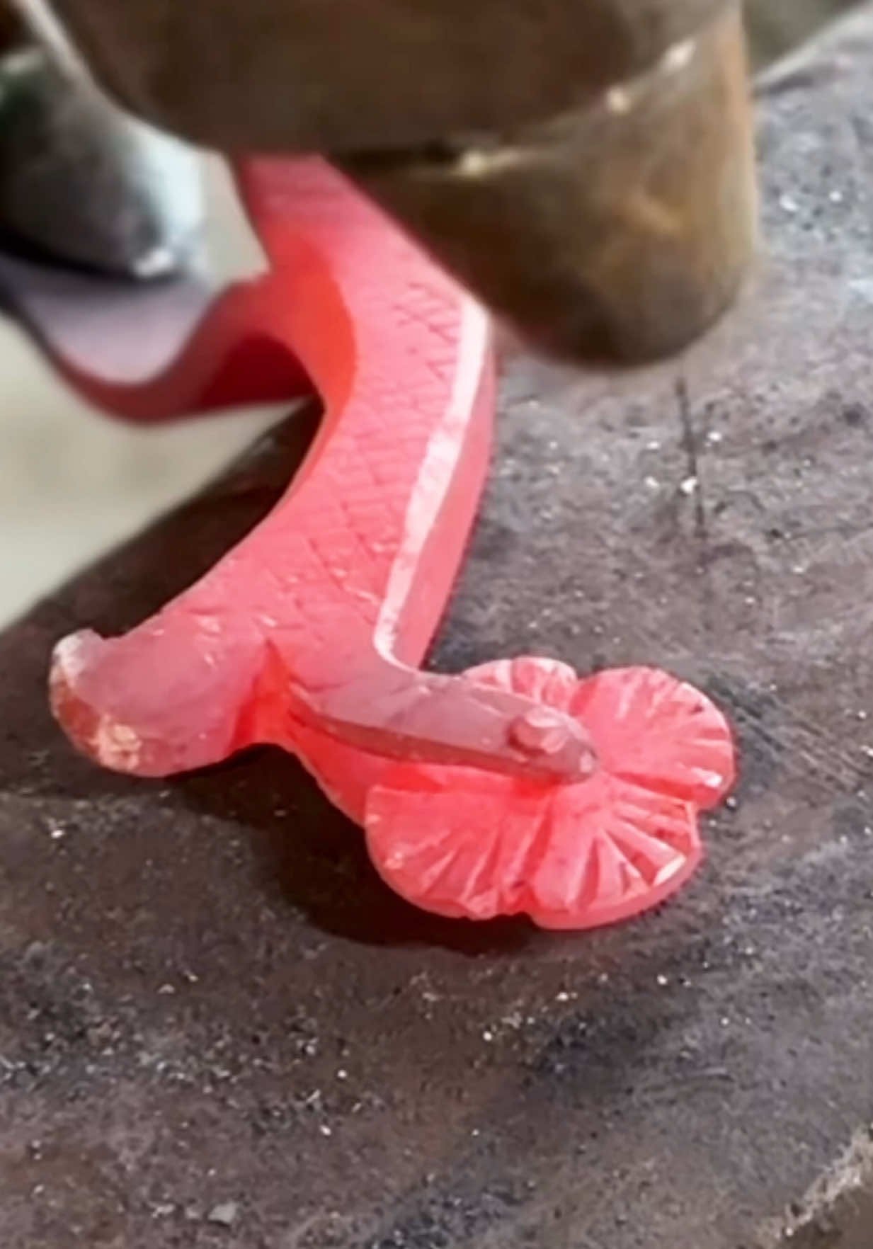 Spurs - Part 1 🤠  I’ve been wanting to try some no-weld spurs for a long time and finally gave it a go. Lots to do yet, but a good start🔥  #blacksmith#forge#farrier#cowboy#spurs