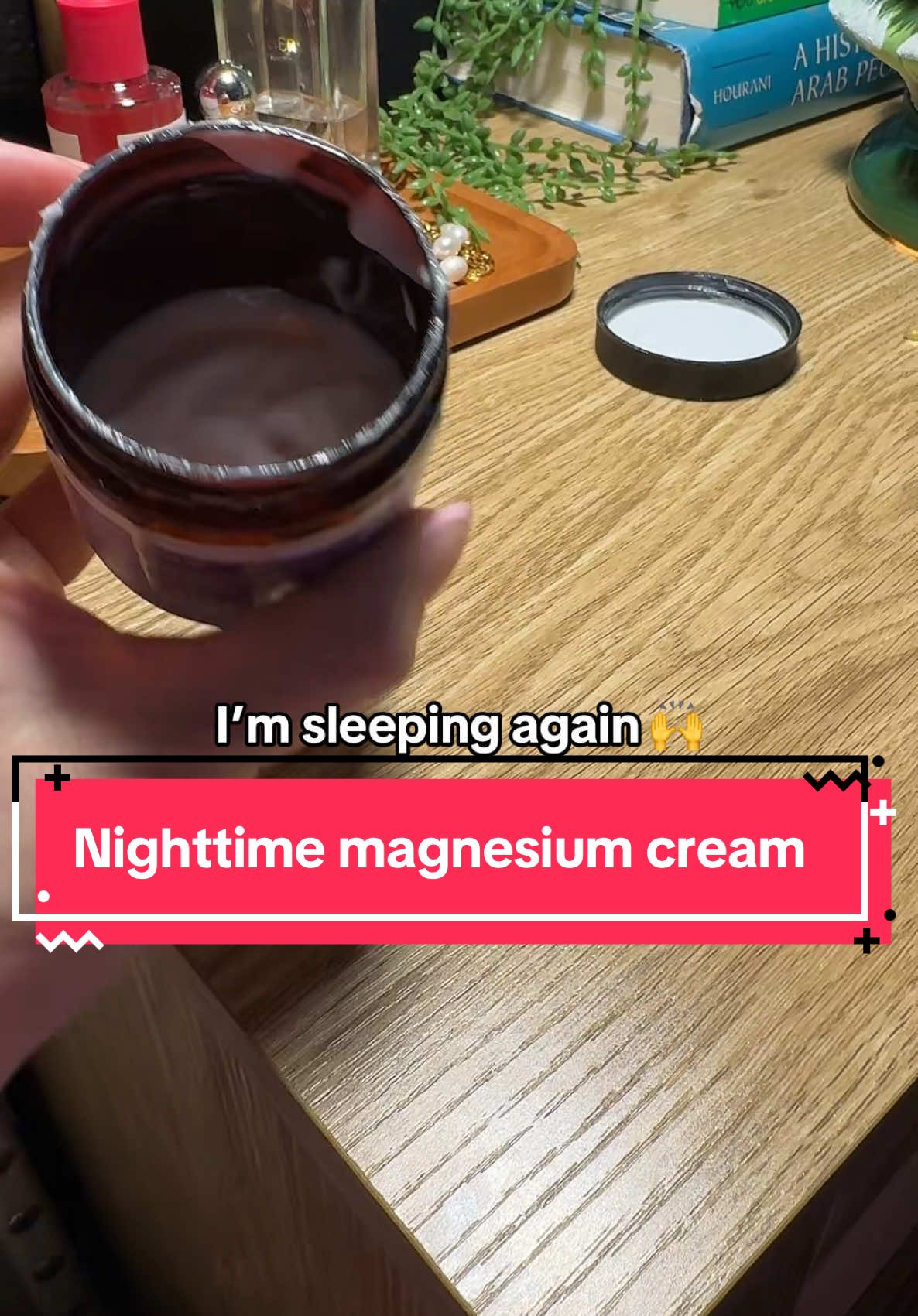 Sleeping better during perimenopause has been very hard. This has helped me so much. It is magnesium cream infused with lavender oil. It helps me fall asleep, faster, and stay asleep. Helps with my racing thoughts and my restless legs! I use this every single night.💜 #MagnesiumCream #NighttimeCream #NighttimeMagnesiumCream #RestlessLegs #SleepTips #SleepHacks #Perimenopause 