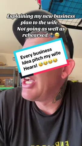 What she hears every time I have a business idea! 😅😂 can anyone relate?#fyp #dadmodelive #viralvideo 