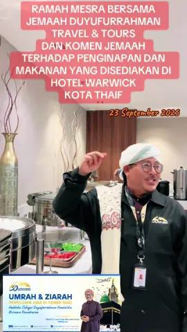 #sahabatdatodrnasa #mutawwifhjnasa #duyufurrahmantravelandtours #umrahdarihati #ziarahtaif @Duyufurrahman Official 
