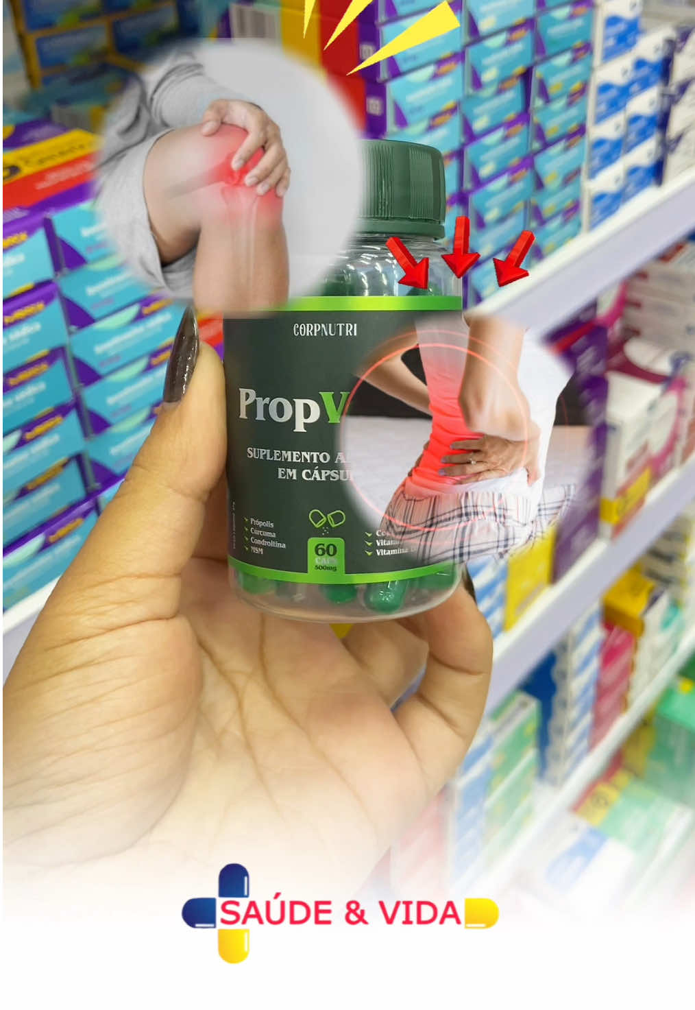 O PropVerdi é um produto eficaz no alívio de dores e inflamações em várias partes do corpo, como coluna, joelhos, cotovelos, ombros, quadris, nervo ciático, pernas e pés. Também ajuda em condições como bursite, artrite reumatoide, artrose, gota, tendinite, fibromialgia e osteoporose… #foryoupage #viral #trend #propverdi #foryoupage❤️❤️ 