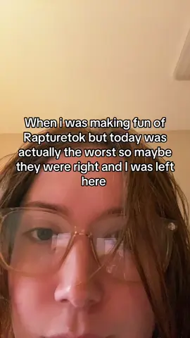 I will never make fun again I’m so sorry. It was my karma if #raptureready #rapturetok #badday #rapture #jokes 