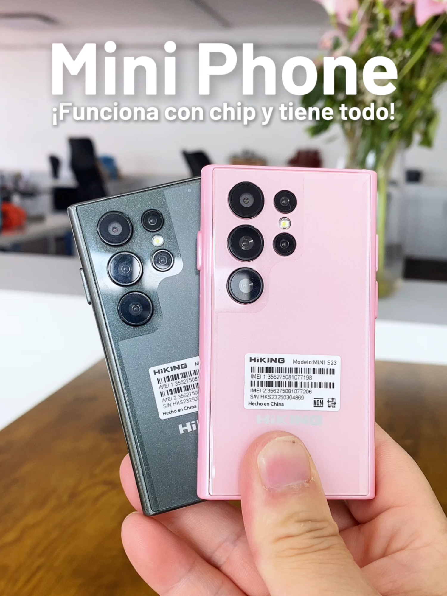 ¡Tamaño mini, diversión máxima con Hiking Mini S23! 🎯📱 #hikingteléfono #TikTokShopHotSaleMX #smartphone #minismartphone #tecnología #unboxingvideos #Teléfono #miniiphone #Miniteléfono #iphone #tiktokshop #samsung #TikTokshop #mexico#mexico🇲🇽#fyp #galaxys24#s24ultra#s24#galaxys23 #galaxys23ultra#s21ultra #s23ultra #s25ultra#galaxys24ultra#galaxys25ultra #s22ultra #samsunggalaxy #news #nuevo #vivo #xiaomi #Motorola #oppo #redmi #android #HUAWEI#celulares #isamarcial #niño #niños #Regalo #juguetes #hijos #hijo #hija #hijab #hijabstyle #MiniCelular#CelularParaNiños#NiñosConTecnología#CelularInfantil#TecnologíaParaNiños#TeléfonoParaNiños#ControlParental#cancionesinfantiles#HikingMiniA14#CelularSeguro#RegaloParaNiños#CelularPequeño#TeléfonoEducativo#PrimerCelular#estudiar#RegaloPerfecto#TecnologíaFamiliar#SmartphoneInfantil#AprenderJugando#AppsEducativas#YouTubeKids#JuegosEducativos#ReadAlong#FlashCards#bebi#MathGames#PapásEnTikTok#mamátiktoker#TipsDeMamá#TipsParaPapás#IdeasParaNiños#RecomendadoPorPapás#NiñosMexicanos#FamiliasMexicanas#familiasmexicanas🇲🇽🥳😂#fyp#iphone11promax#iphone11#iphone11pro #iphone12#iphone12promax#iphone12pro #iphone13#iphone13promax#iphone13pro #iphone14 #iphone14promax #iphone14pro#iphone15#iphone15pro#iphone15promax #iphone16 #iphone16promax #iphone16pro #smartphone #Teléfono #miniiphone11 #miniteléfonos #iphonetricks #tiktokshopping #auriculares #auriculares #Bluetooth #airpodsjump #airpodspro #buds #tecnología#dolbyatmos#hifination#Sony#Sennheiser#audios#boseallout #boseallout #jblgreekout #JBL #beats #AKG #TWS #bt#btsarmy#bts_official_bighit#AAC#ancungtiktok#TikTokShopBacktoSchool #TikTokShopBacktoSchool #hijabstyle