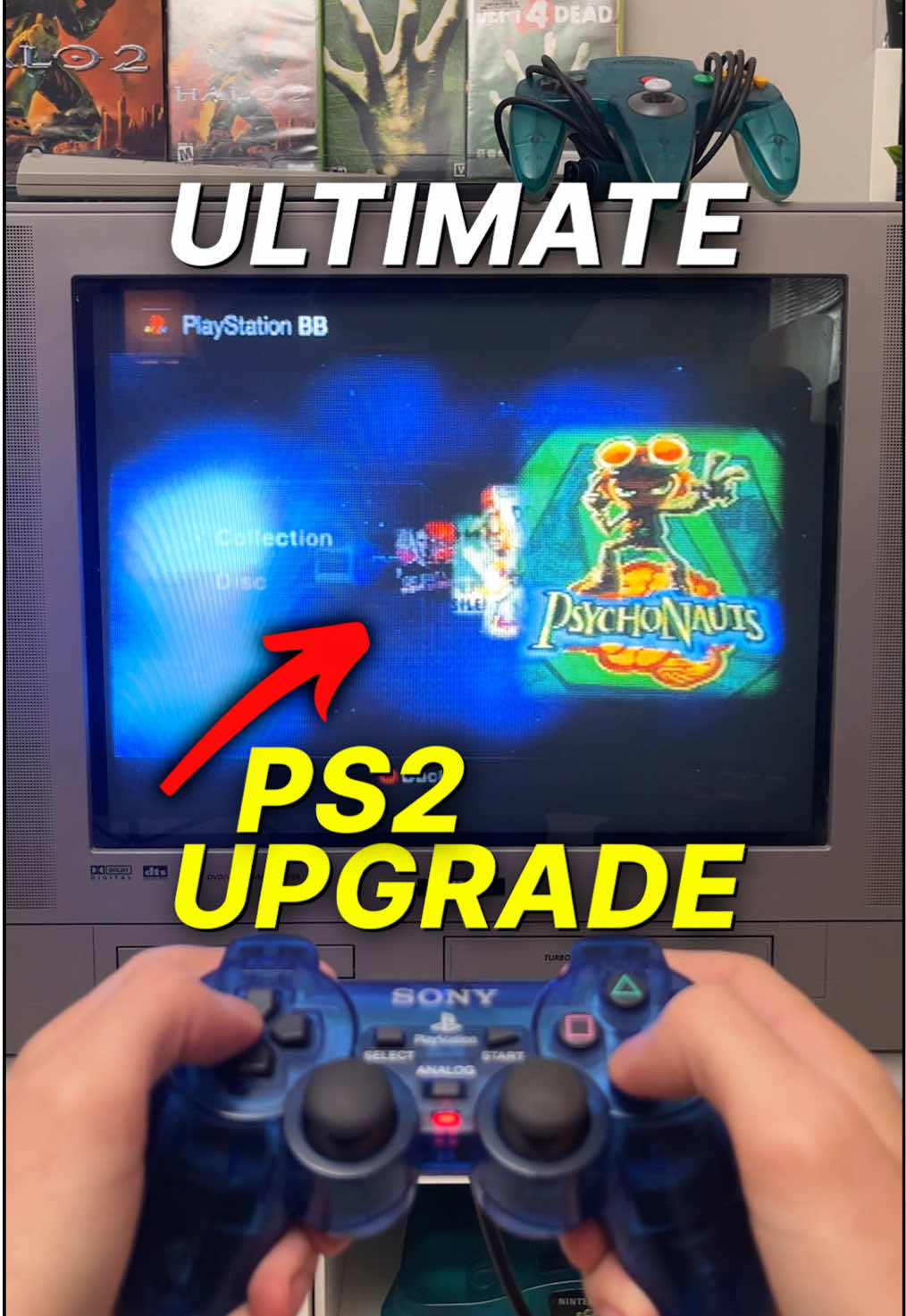 THE ULTIMATE PS2 UPGRADE FOR 2025 🕹️ #retrogaming #ps2 #nostalgia #carterpcs 
