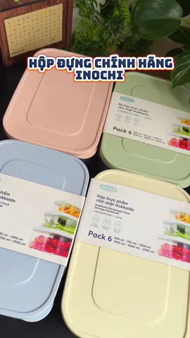 Hộp đựng thực phẩm INOCHI nhiều dung tích tiện lợi, nhựa PP an toàn sức khoẻ #hopdungthucpham #inochi #hopdung #giadung #xuhuong 