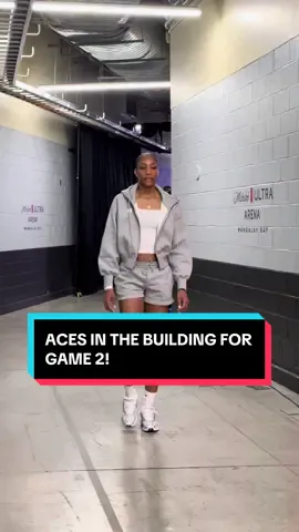 Semi-Finals fitted 🔥 The Aces are in the building and ready for a Game 2 battle at 9:30pm/ET on ESPN! WNBA Playoffs | @Google  #WNBA #basketball 