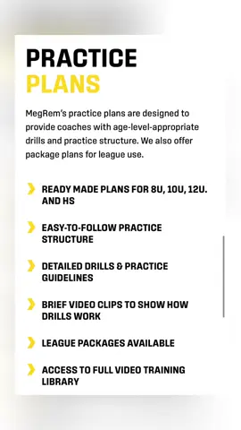 PRACTICE PLANS! High school plans have been added! With this annual subscription you will get access to all 8u, 10u, 12u and HS practice plans along with my categorized drill library. Available on megremsoftball.com #softball #fastpitch #fastpitchsoftball 