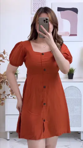 Puff, plain, perfect 🧡  #minimalstyle  #fyp  #dress  #puffdress  #womendress 