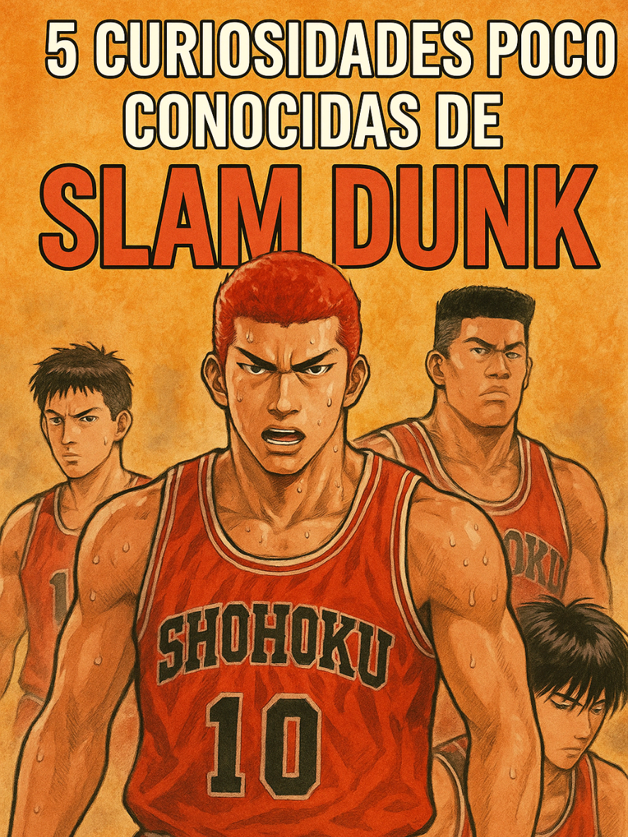5 curiosidades que no todos los fans conocen de Slam Dunk #slamdunk #hanamichisakuragi #shohoku #curiosidadesanime #ObraMaestraAnime 