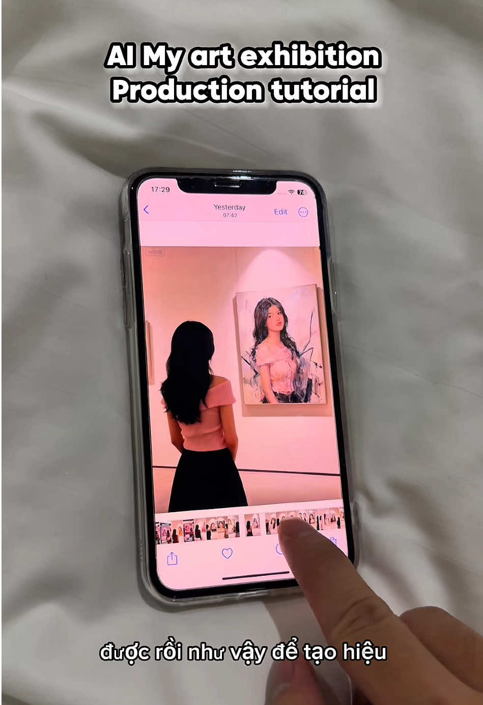 Hướng dẫn tạo trend tạo ảnh trong bảo tàng bằng hình cá nhân #capcutforus #capcutpioneer #capcut #photo  #exhibition xuhuong pioneertemplate Tạo Ảnh trong Triển Lãm Tranh, có bức tranh của Bản Thân với Xingtu trend ảnh bảo tàng cách làm ảnh trong tranh How to Create Photos in a Museum cách tải app xingtu 醒图 我的画展xingtu#CapCut 