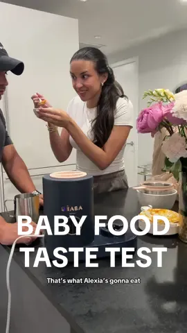 I have 2 babies in this house!🤣 So excited for her to start solids!💃🏽 #babyfood #homemadebabyfood #husbandandwife #husbandsoftiktok #marriedlife #babytok #momtok 
