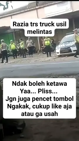 RAZIA TERUUUS.. #razia #raziapolisi #tilang #polisi #truck 