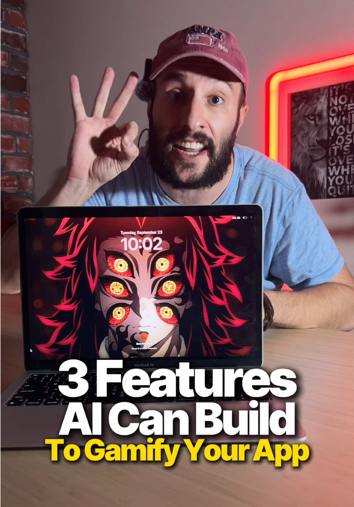 3 features you can PROMPT AI TO BUILD that will gamify your app🚨 #app #ai #chatgpt #prompt #coding 