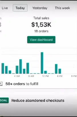 🔥 Proof that Shopify stores really deliver results! Our latest sales dashboard shows how consistent effort, the right strategy, and a well-designed store can drive real revenue. 📈💡 From zero to daily sales, this is what happens when you combine great products with smart marketing. 🚀 Every number you see is 100% real—no tricks, just proof that Shopify works when done right! 🛍️✨ #ShopifySalesProof #ShopifyResults #ShopifyEcommerce #ShopifyStoreSuccess #ShopifyRevenue 