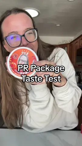 My face on cheese? Not on my 2025 bingo card 🧀 channeled my inner @Natalie Ludwig for these PR eats #tastetest #foodreview #pumpkinseason #candytastetest #Foodie  . Taste testing PR package 