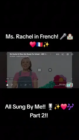 By the time I listened over it a couple times I realized that I said valise instead of sac 😂😂 Hope you guys enjoy! 🎤🏫♥️🇫🇷✨️🎶🎙 #viral #blowthisup #fyp #learningfrench #msrachel  @Ms Rachel @Sesame Street 