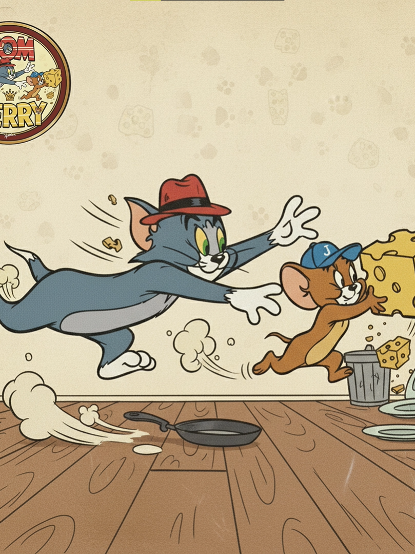 P.4 Fraidy cat.. #tomandjerry #tom #jerry #memories