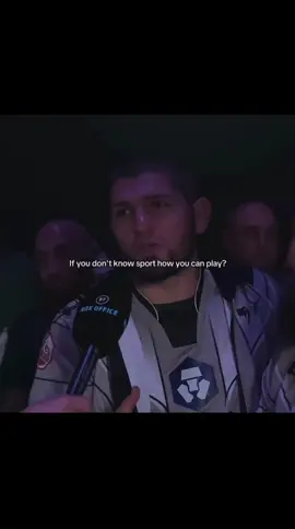 Khabib x Ronaldo 🐐 #khabib #ronaldo #fyp #Soccer #boxing 