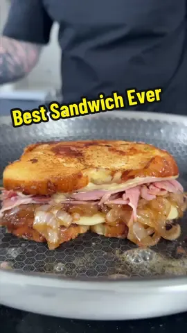 Ham & Cheese On Steroids #FYP #foryou #mrmakeithappen 