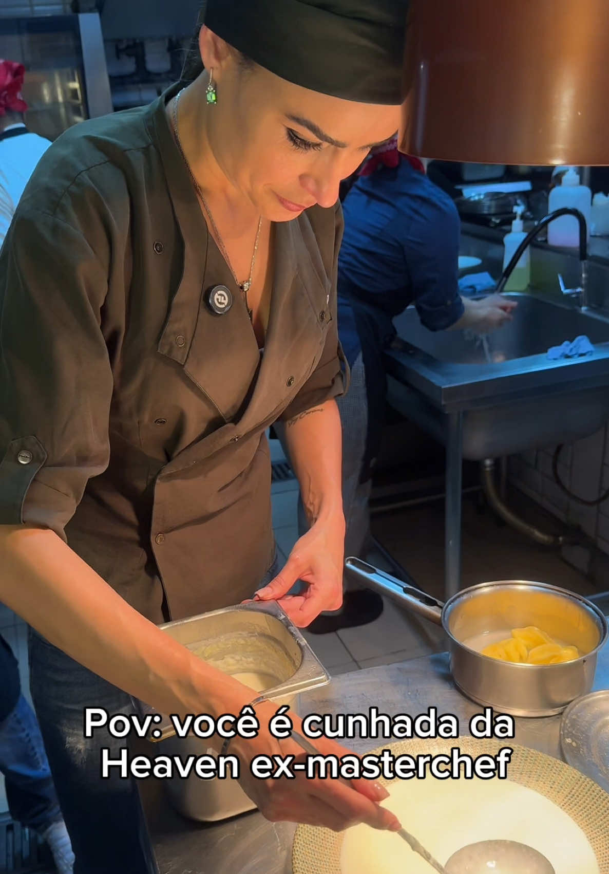 Além da minha confeitaria eu também ajudo ela com as mídias dos restaurantes, e uma ajuda a outra ❤️🥰 #heavencucina #heaven #nhoque #chef