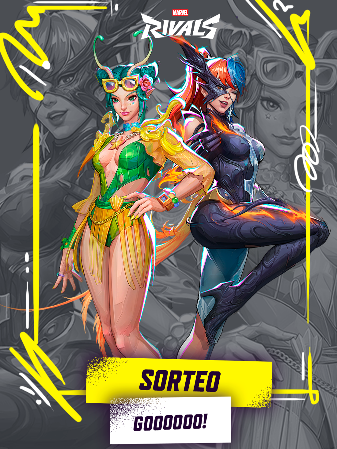 🎁 ¡SORTEO ACTIVADO! 🎁 Solo tienes que participar y puedes ganar 😍 👉 ¡Mucha suerte cracks! 🍀⚡ #MarvelRivals #HeartoftheDragon #tiktokgaming #marvelstudios #Newskin #heartofthedragon #kunlun #MarvelGames #SummerSpecial #sorteo