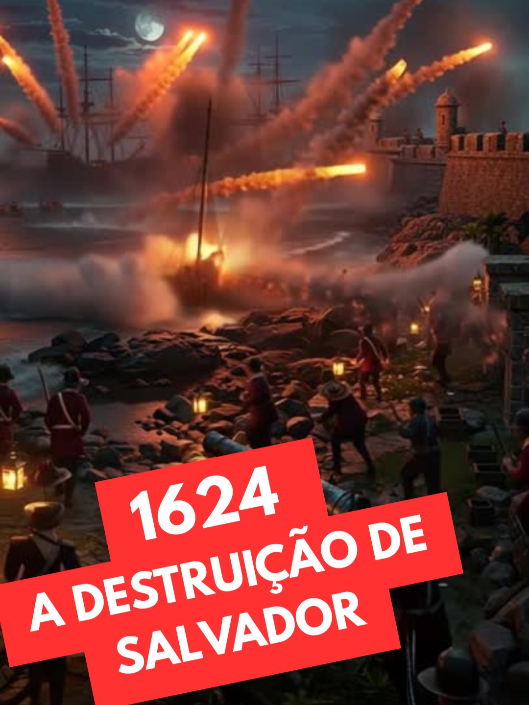 O DIA QUE SALVADOR CAIU EM MENOS DE 24 HORAS!#brasil🇧🇷 #curiosidades #história #portugal #SALVADOR #VIP