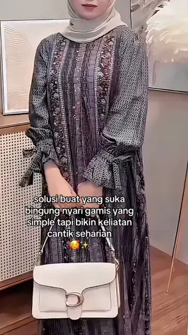 Ellena dress gamis yang bikin tampil lebih cantik dan kekinian dengan bahan rayon motif mix rayon jaguard yang bakalan nyaman seharian kalo dipake kemana-mana🥰✨ #gamis #gamisrayon #rekomendasigamis #trending #dresswell 