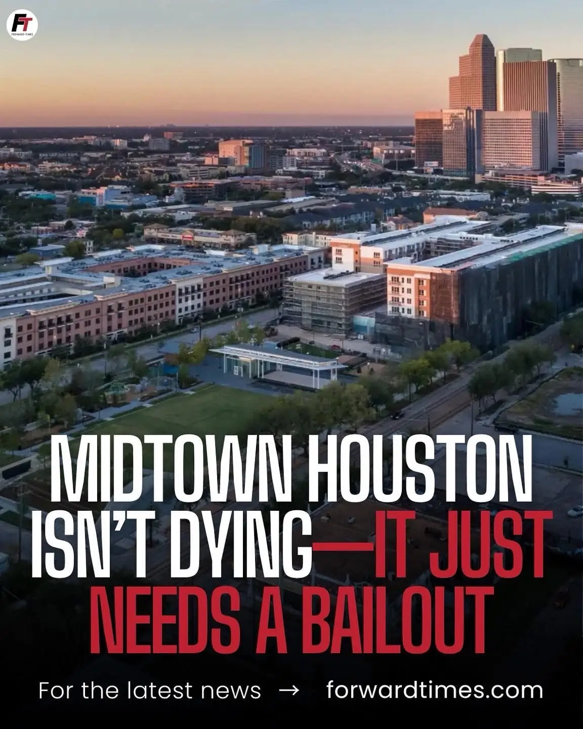 Midtown Houston isn’t “dead”—it’s been failed by poor leadership, unsafe streets & misplaced priorities. In my new @ForwardTimes op-ed, I break down what went wrong & how we fix it: housing, safety & real investment in people. Too often, we let viral TikToks or lazy headlines decide the narrative about our neighborhoods. In my latest, I break down why Midtown hasn’t “fallen off”—it’s been failed by poor leadership, misplaced priorities, and lack of community centered investment. I also outline what it would take to fix it: more housing, safer sidewalks, smarter redevelopment, and intentional support for residents and small businesses. This is exactly why local, community-based outlets like The Forward Times matter—because they give space to voices who know the stakes and want to see real change. #houston #hou #hounews #htx #midtown