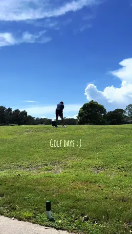 My caddy, driver, and partner <3