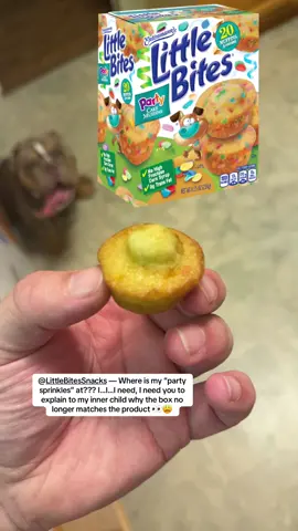 #littlebites #partycakemuffins #nostalgia #90skid #productdoesntmatchthebox 