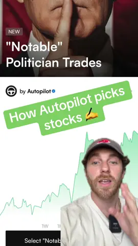 Put together a real life example of how Autopilot works in action. From it being flagged by the Pelosi tracker to it getting added to the Notable Politician Portfolio, this is why I’m excited with building all this out. (Apologies for hashtags and disclaimers) Investment advice provided by Autopilot advisers LLC, an SEC registered investment advisor. Past performance does not guarantee future results. Investing carries risks including the risk of the loss of principal. Gross performance shown, does not include fees by Autopilot. See  performance here or on the app:  From 6/6/25 - 9/22/25 https://marketplace.joinautopilot.com/landing/1/684283?referrer=AP