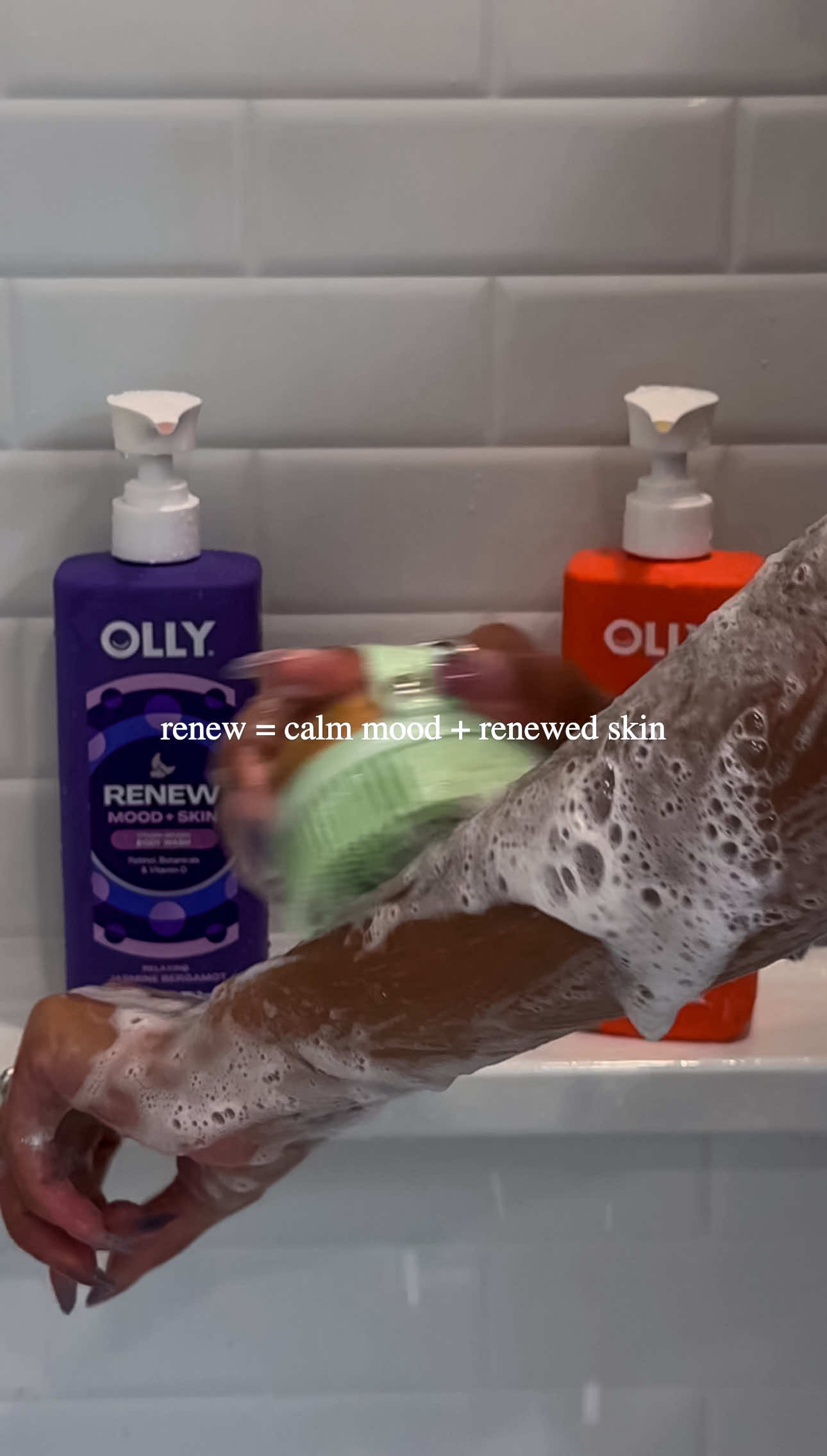 #AD every night i make sure ru’s little routine is just right.. bottle, snuggles, sleep. 💕 it hit me... why am i not up for myself the same way? with @OLLY Wellness ‘ new mood + skin body washes, i’ve been making my own routines non-negotiable too. ✨ the renew wash helps me slow down + reset after i put her to bed, and the bright wash lifts my mood + glow in the morning so i can match her energy. because kids’ routines matter, but so do ours. @LTK #liketkit https://liketk.it/5oVf7 #OLLY #OLLYpartner #loveartesia   